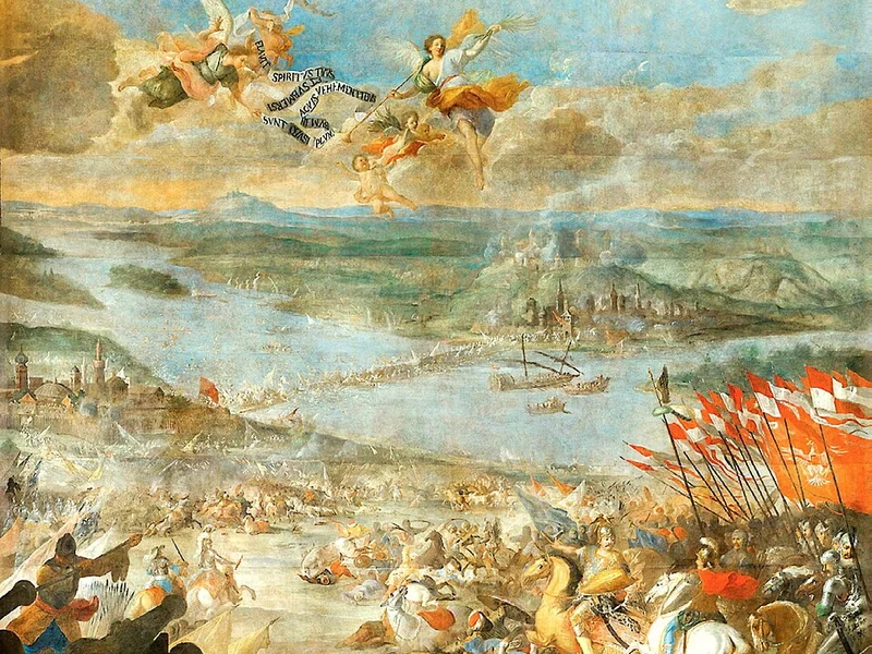 1657-Martino Altomonte - Battaglia di Parkany